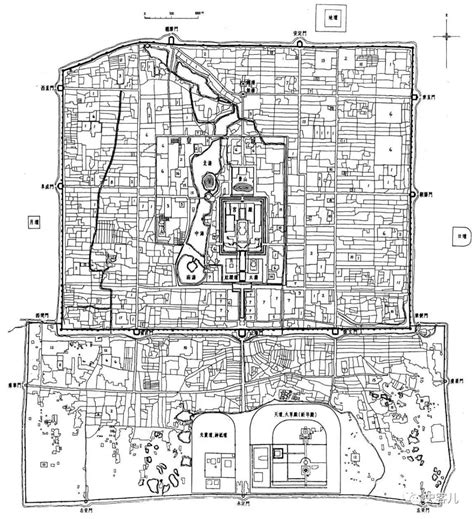 明代北京城的布局|明代时期北京城衙署的布局